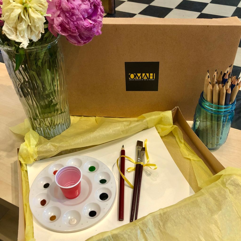 OMAH From Home:  Introduction to Self Portraiture with Oil Pastels