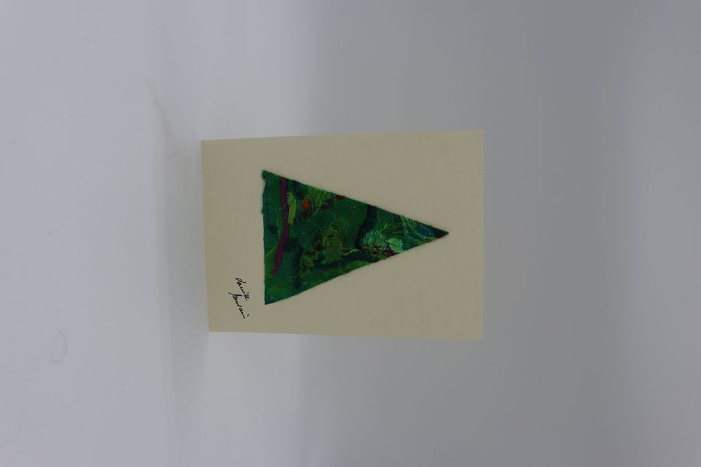 Mixed Media Tree on cream card