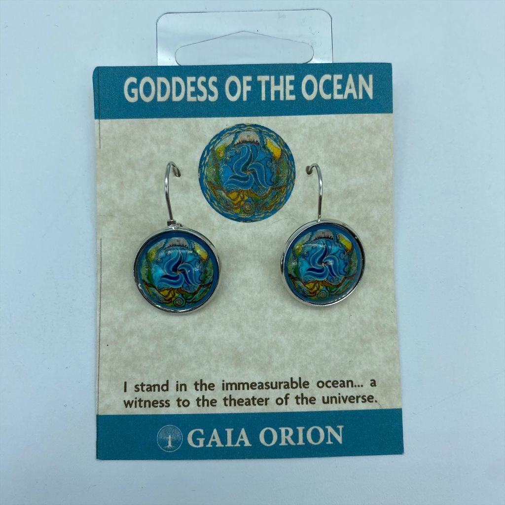 Goddess of the Ocean earrings