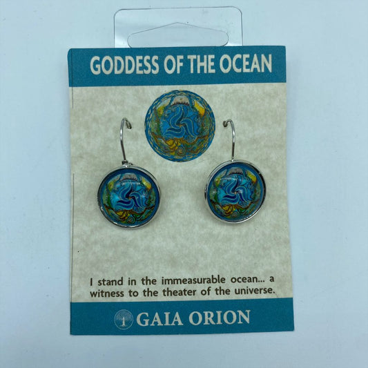 Goddess of the Ocean earrings